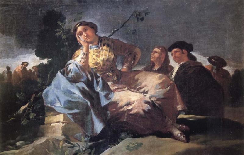 Francisco Goya The Rendezvous Sweden oil painting art